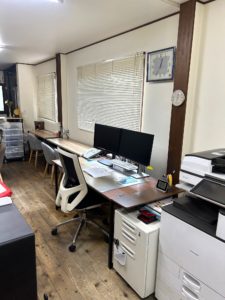 ストロング金属　事務所　オフィス改修　改善提案　カフェ　業務改善　タイミー人員増加